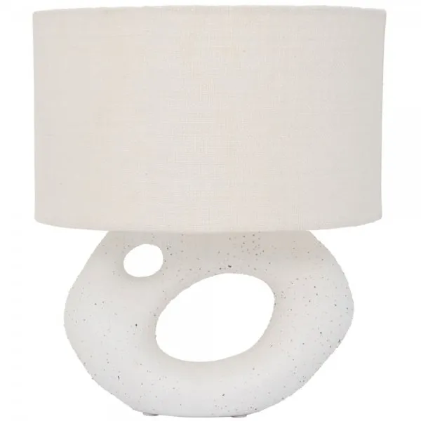 Urban Nature Culture Tischleuchte Re-discover White and natural Ceramic (S)