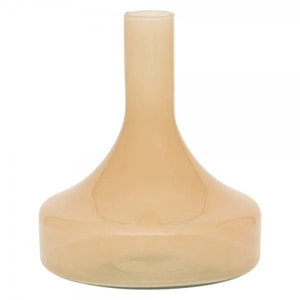 Urban Nature Culture Vase Lela Recycled Glass Pale Kaki (25x28cm)
