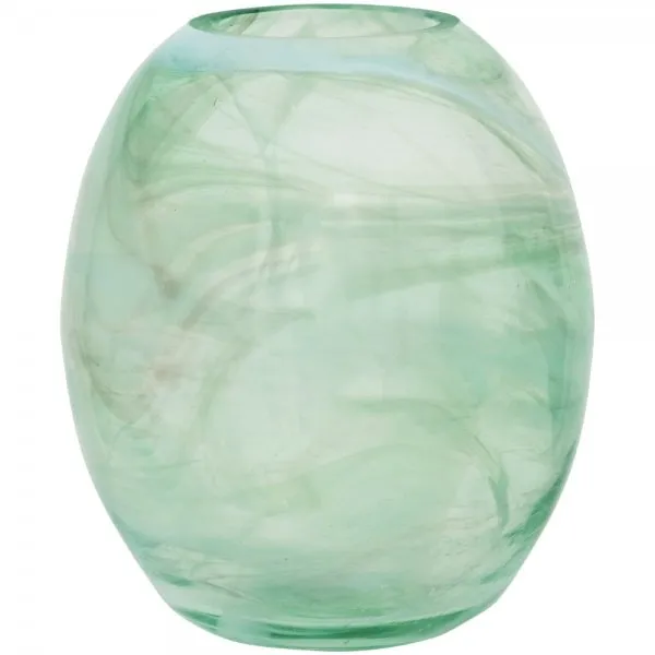 Urban Nature Culture Vase Nostra Glass Grün (22x25,5cm)