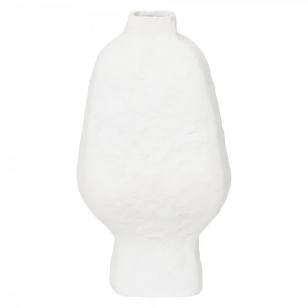 Urban Nature Culture Vase Pelon Ecomix Weiß (16x16x30cm)
