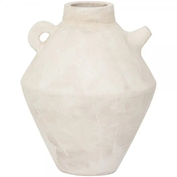 Urban Nature Culture Vase Pico Terracotta White (22,4x28cm)