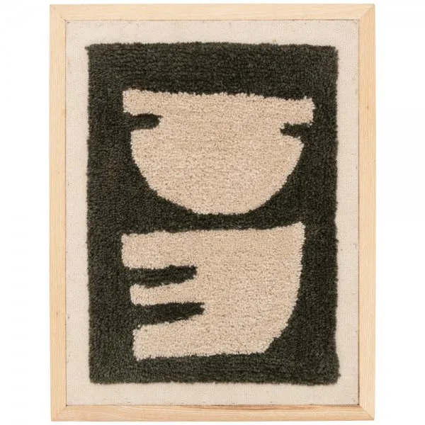 Urban Nature Culture Wanddekoration Macio B Wool (40x52x2cm)