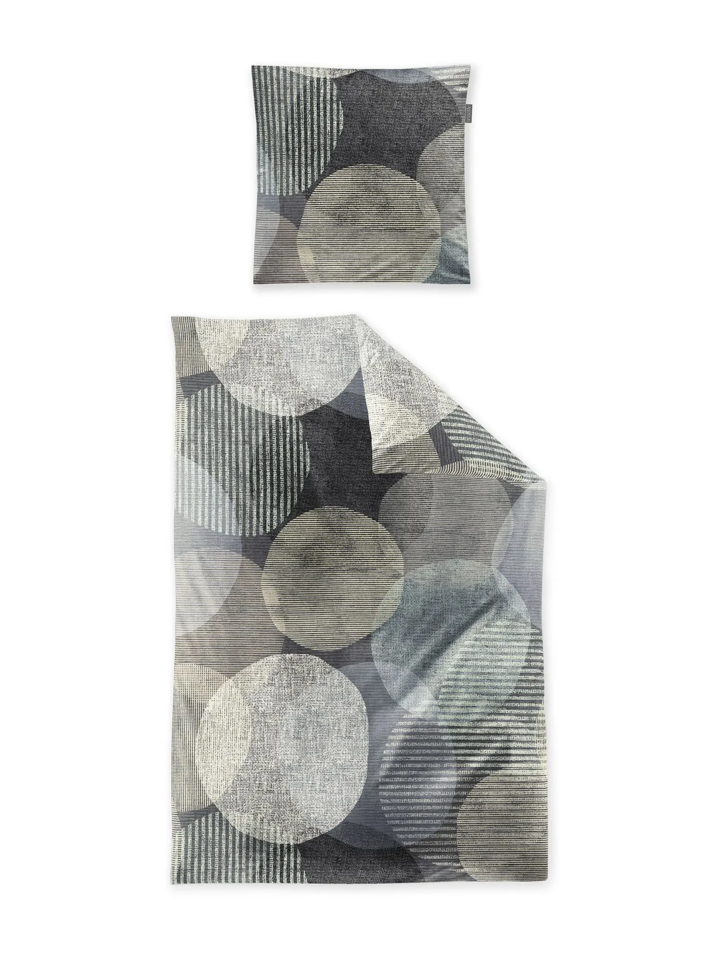 Flausch-Cotton Bettwäsche Irisette Zobel Stein