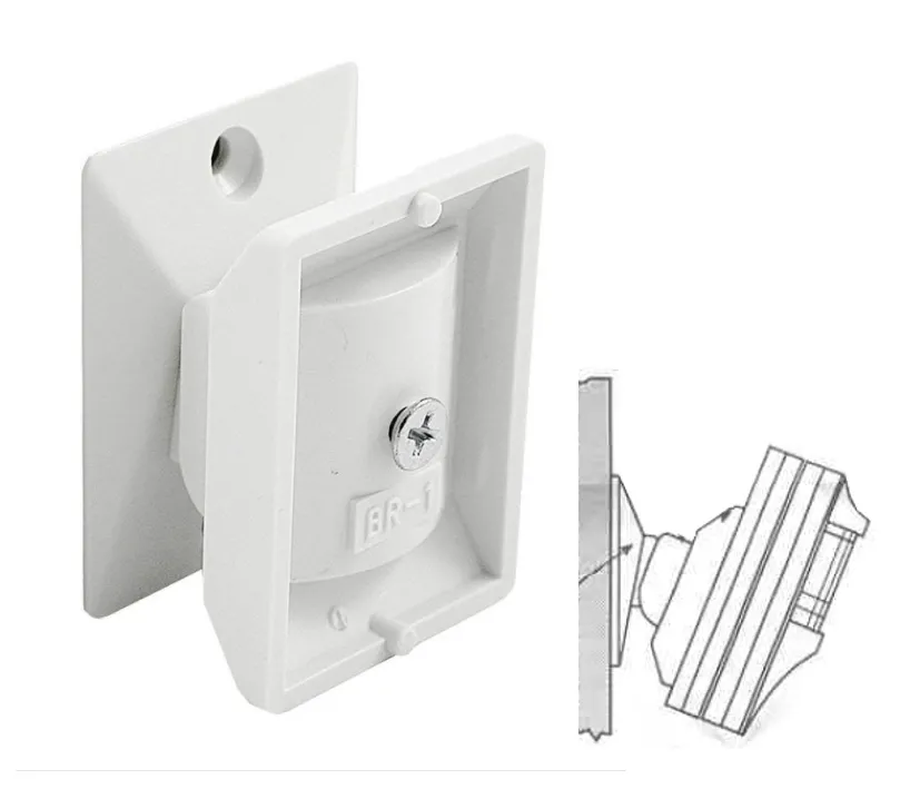 Visonic BR1 Wandhalter Halterung für Bewegungsmelder neigbar