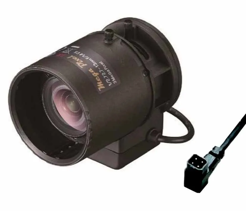 CS Mount Vario Objektiv 2,7-13mm DC Weitwinkel IR-korrigiert bis 5MP einsetzbar
