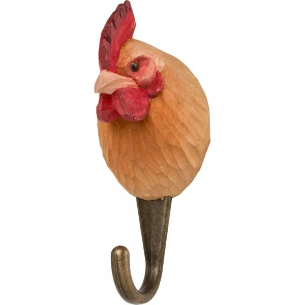 Wildlife Garden Kleiderhaken DecoHook Huhn Braun