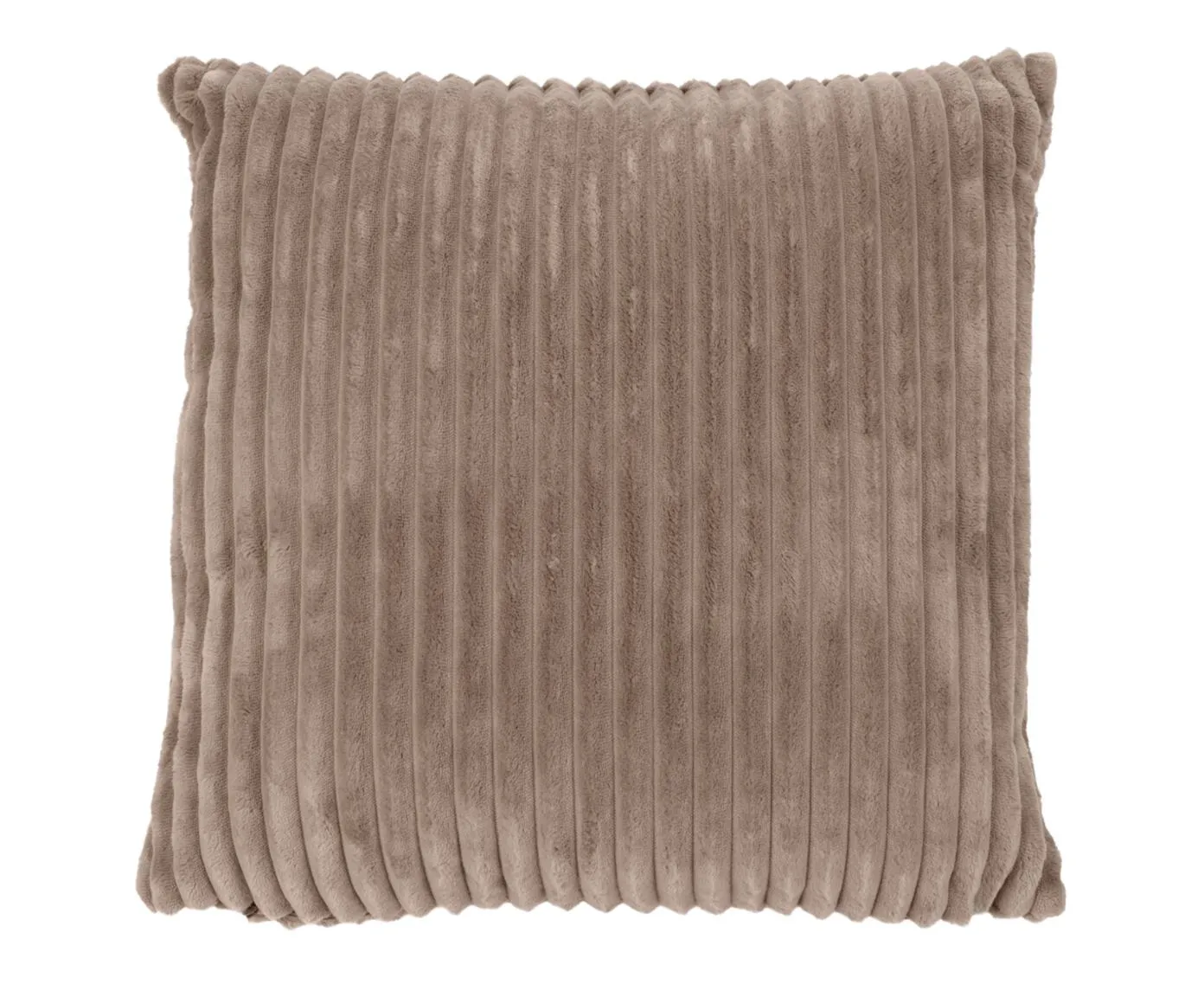 Kissen Cord Taupe