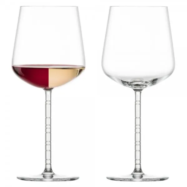 Zwiesel Glas Allround-Weinglas Set Journey mit Moussierpunkt (2-teilig)