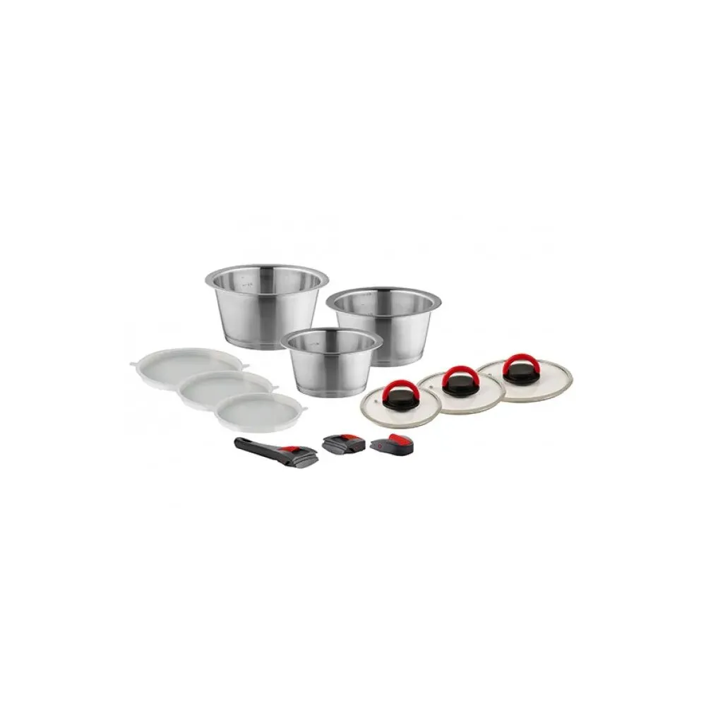 Amefa Topf-Set QUICK CLACK PRO 12-teilig