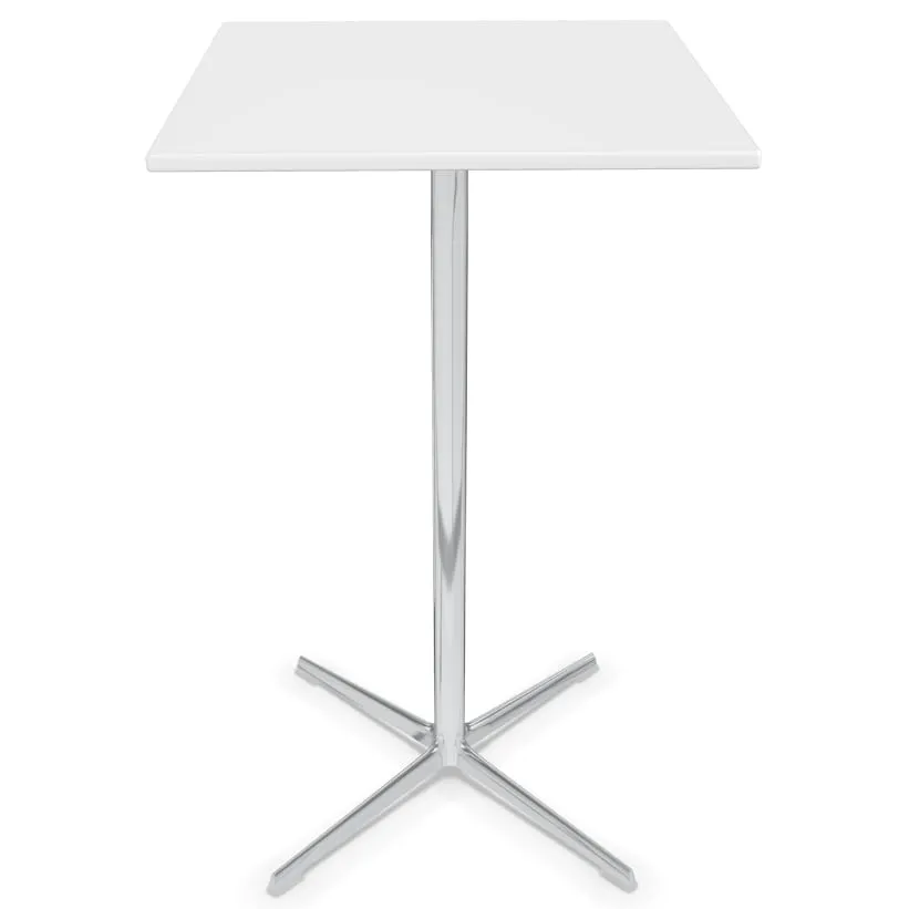 Viereckiger Stehtisch Fred H 105 von Arper