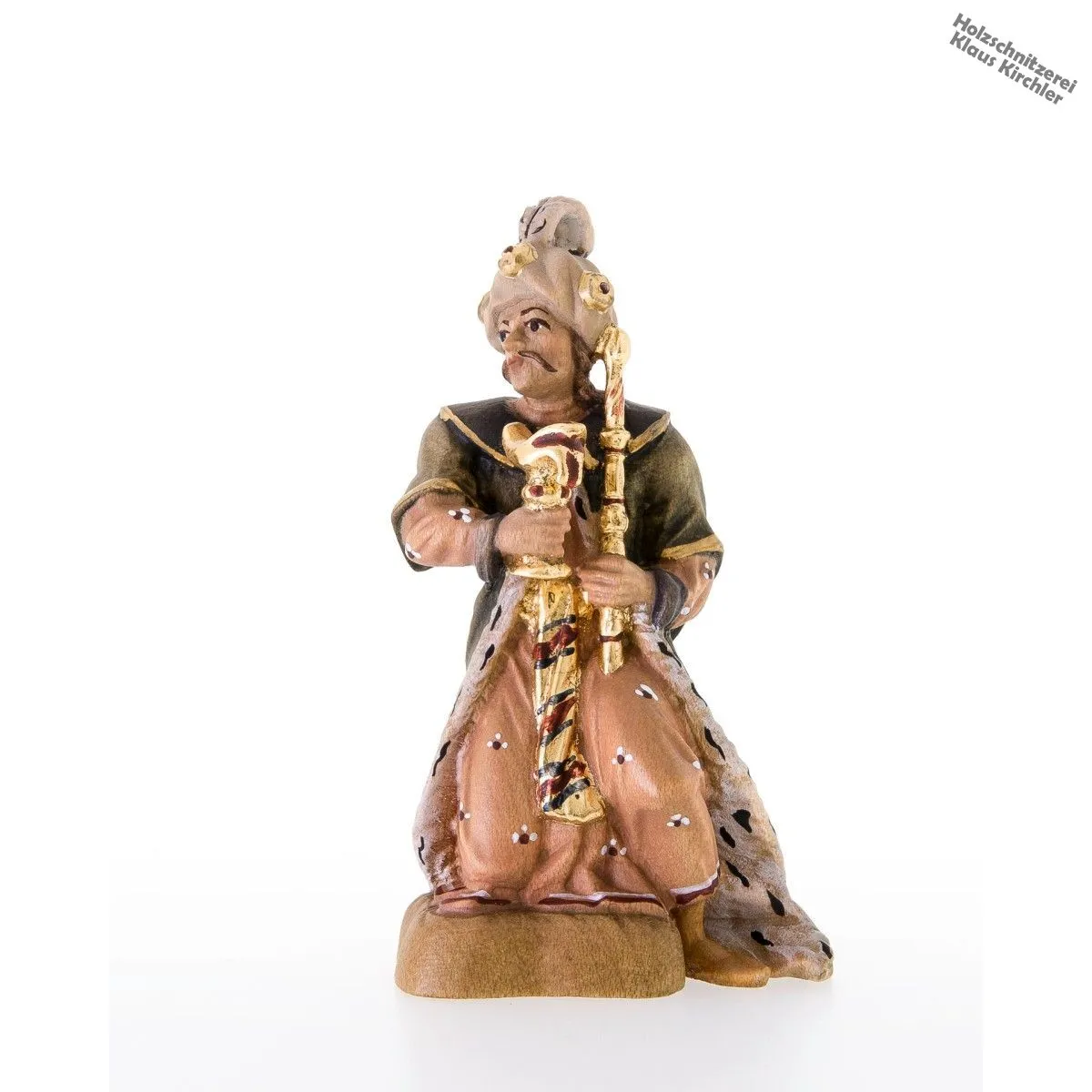 Asien - Koenig mit Zepter (rechts)