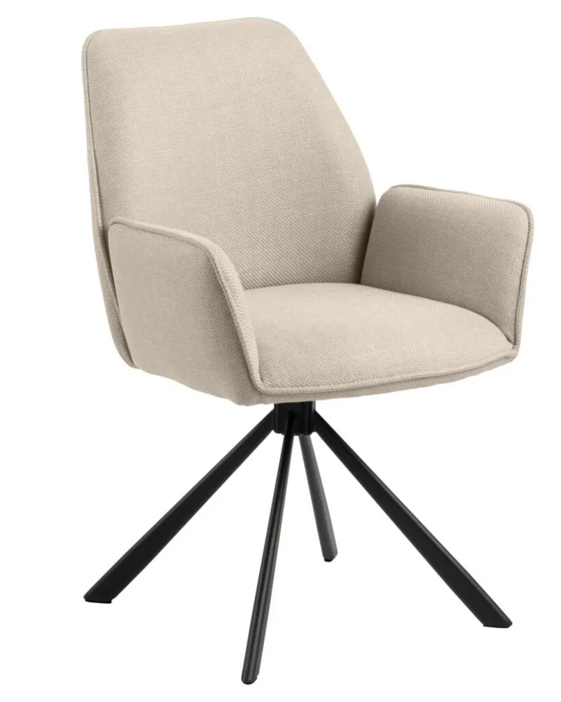 Kawoo Armlehnstuhl Glenda beige