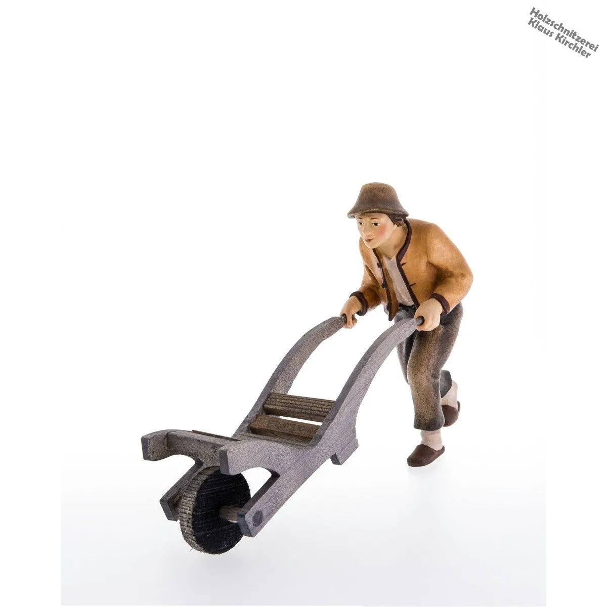 Contadino con carriola