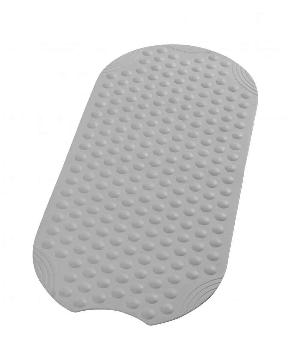Badewanneneinlage Tecno ca. 38x89 cm, grau (manhattan), 100% TPE