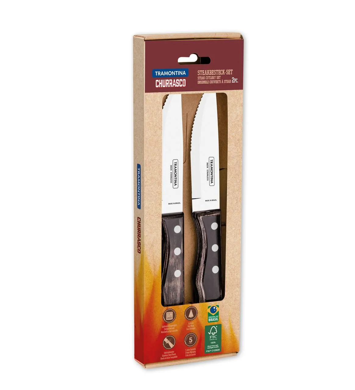Steakmesser Jumbo, 2-tlg. Set