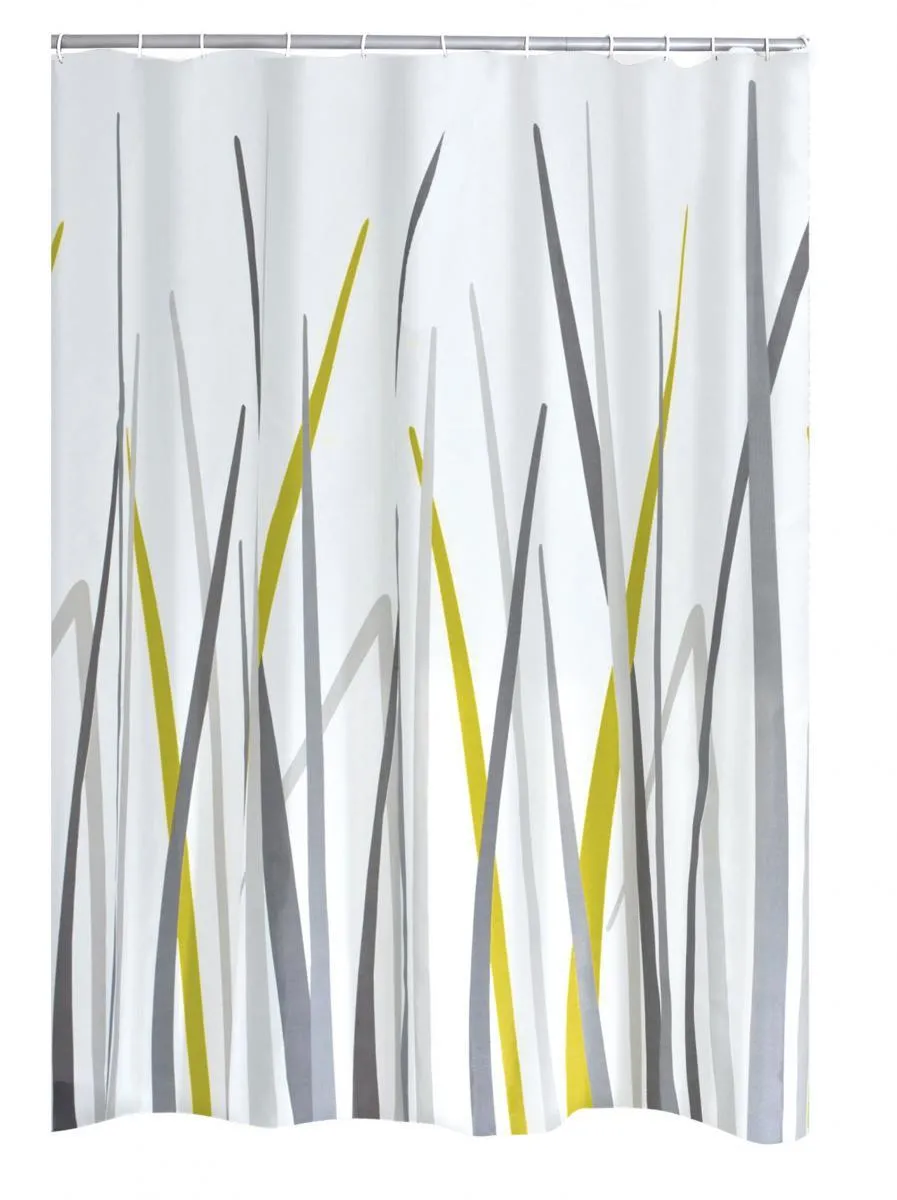 Duschvorhang Textil 180x200 cm Gras grün