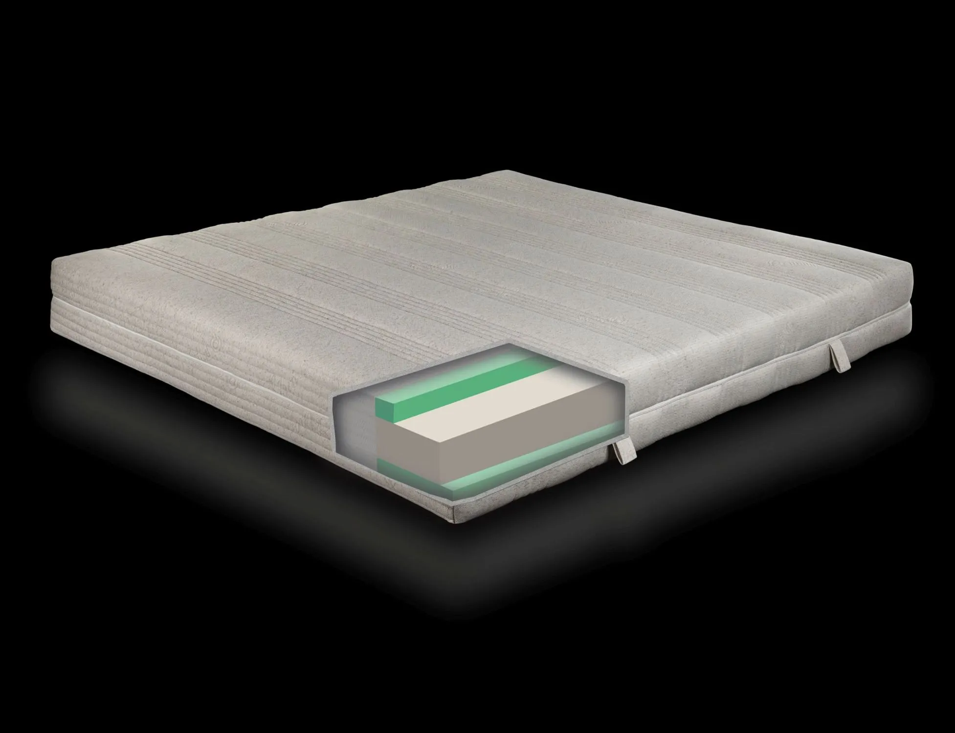 BIO Matratze BIOGreen - Abmessungen: 90 x 160 cm