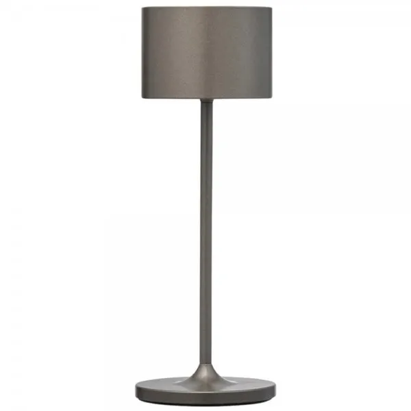 blomus Mobile LED-Leuchte Farol Mini Burned Metal