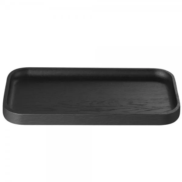 blomus Serviertablett Oku Schwarz Eckig (S)