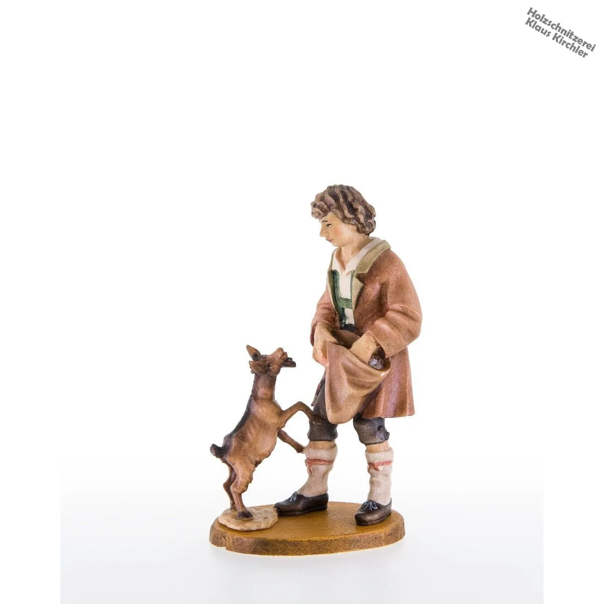 Bub mit Kitz (fuetternd)