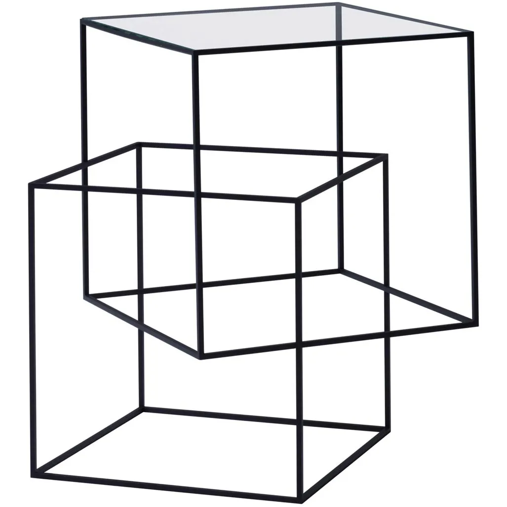 Beistelltisch Thin Black Table von Cappellini