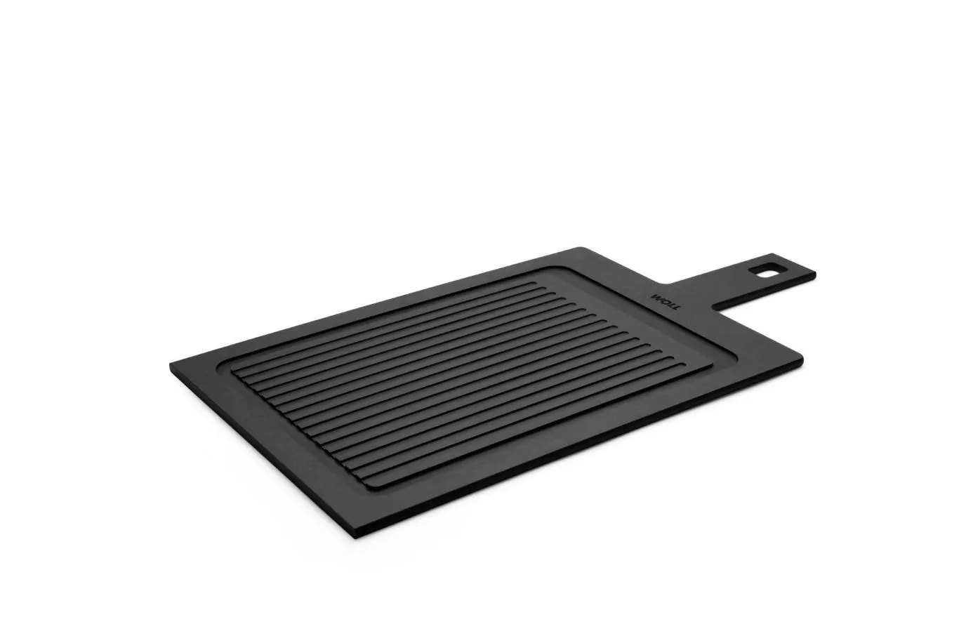 Schneidebrett mit Griff und Rillen Cut & Serve