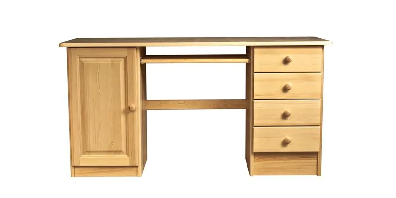 Schreibtisch Holz natur