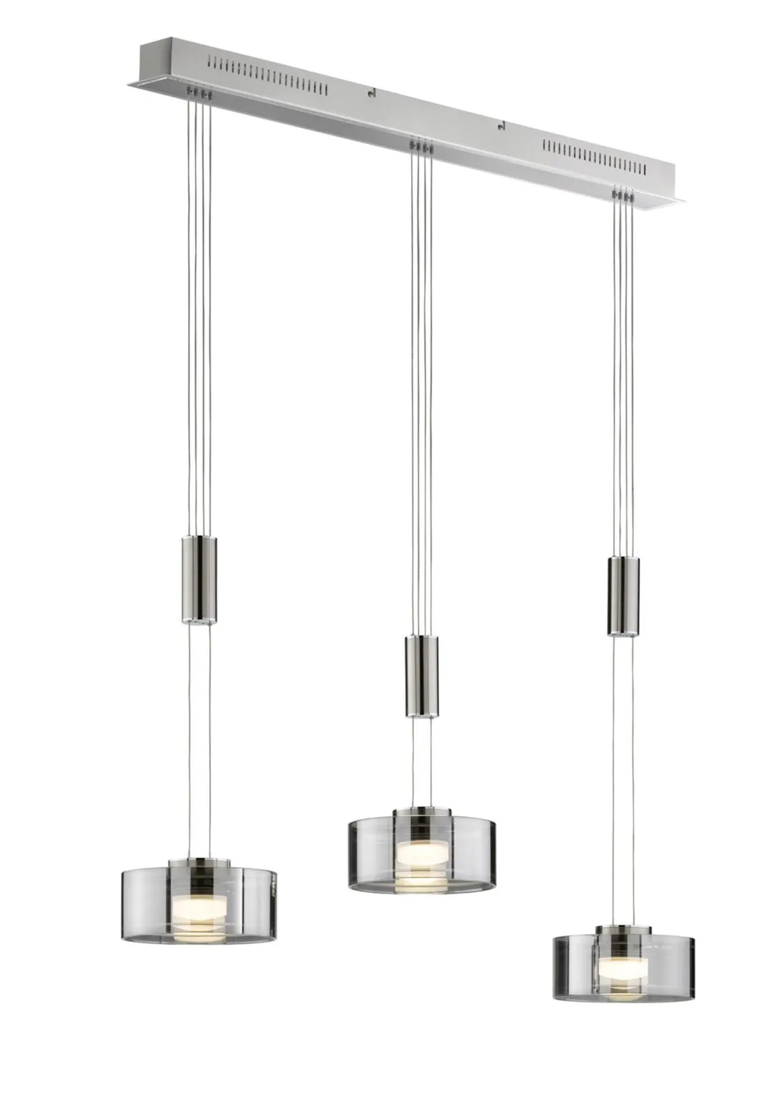 Pendelleuchte Nickel matt