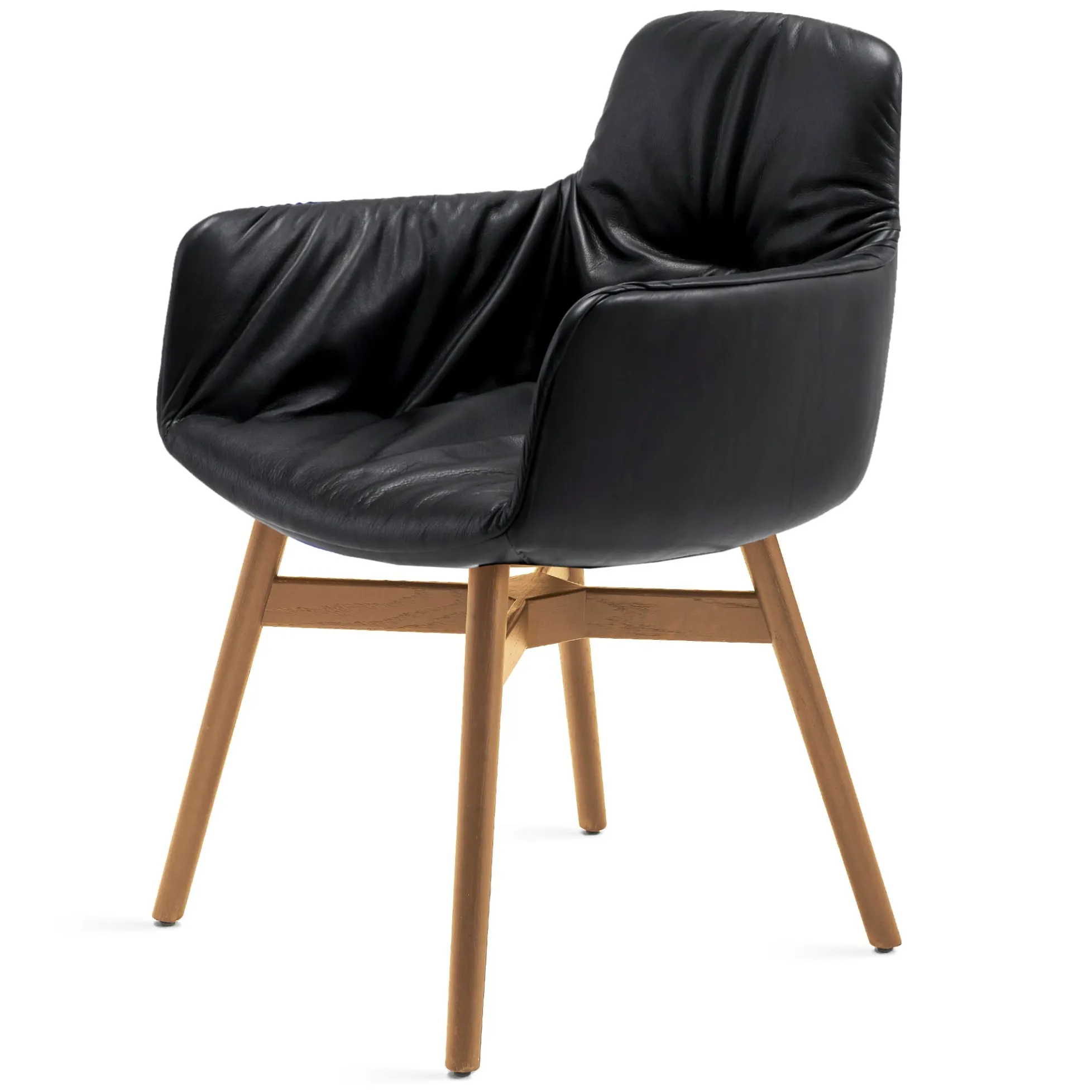 Leya Armlehnstuhl High (Holzgestell) von Freifrau