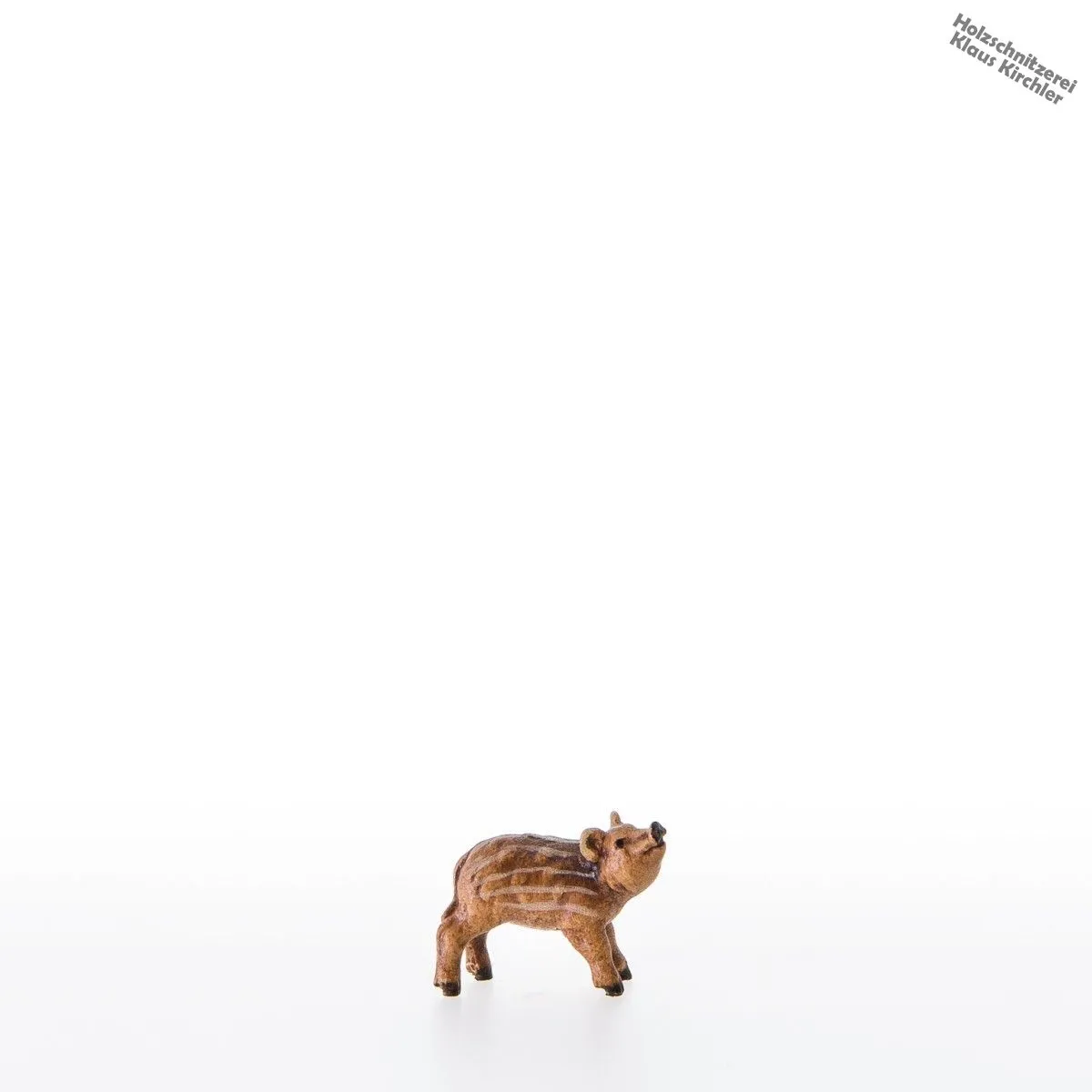 Frischling nach oben schauend