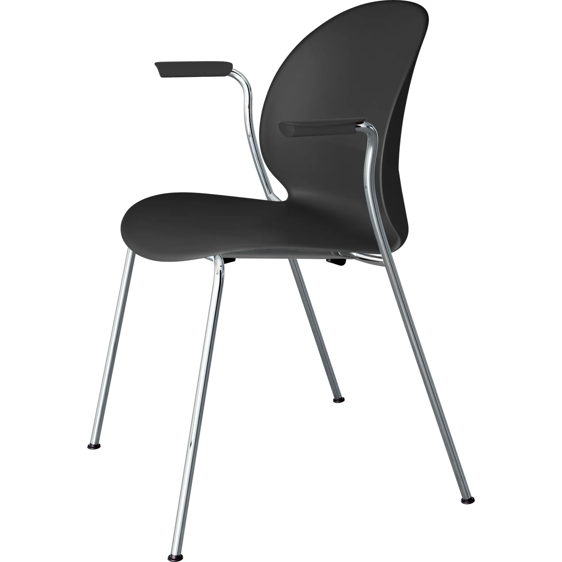 Stuhl N02-11 Chrom Recycle von Fritz Hansen