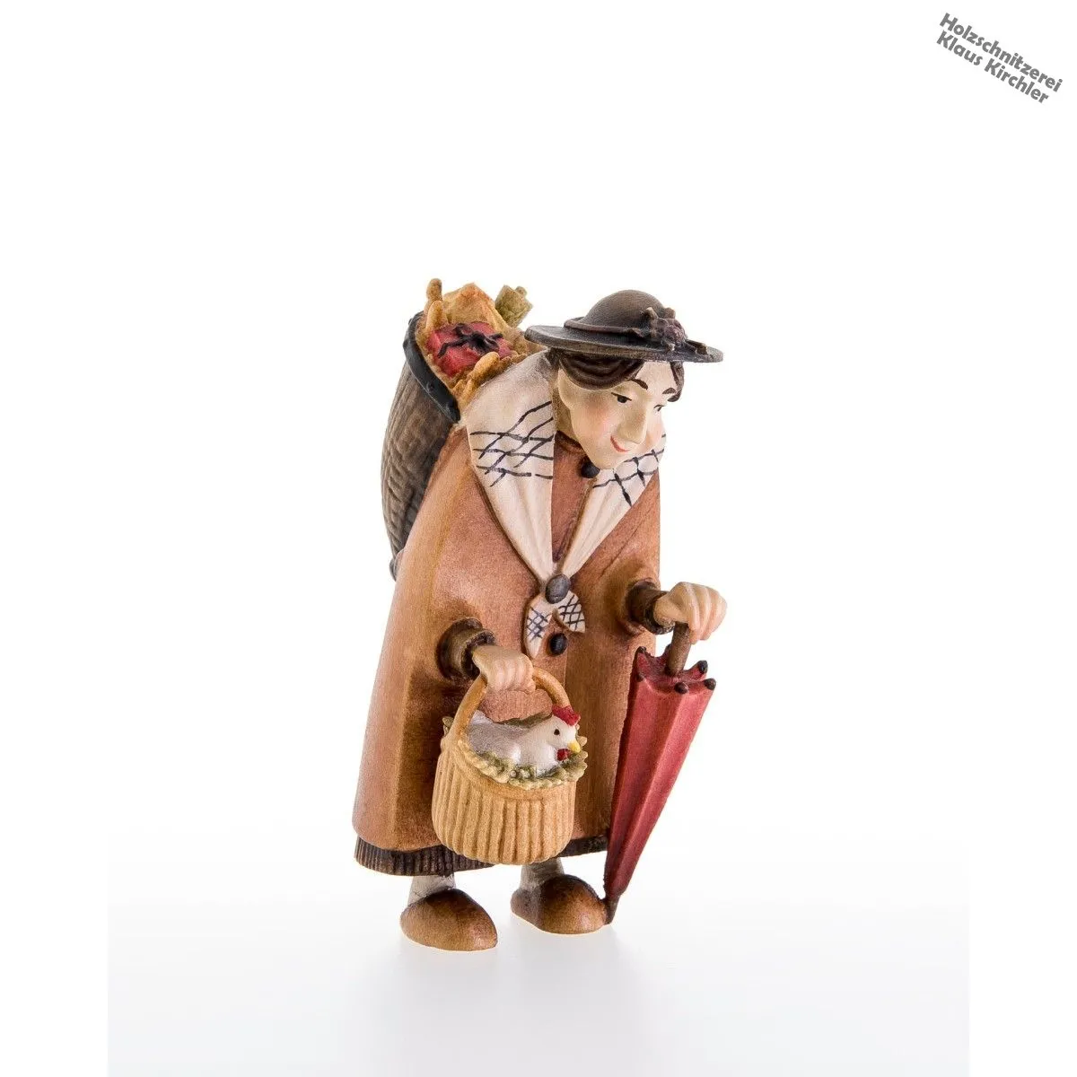 Grossmutter mit Korb