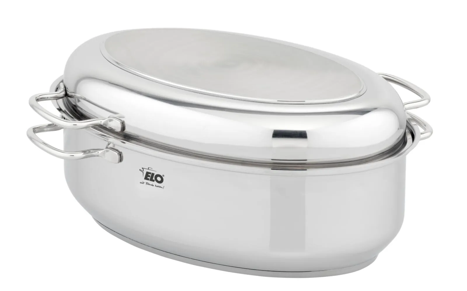 Edelstahlbräter mit Deckel Bella Gusto