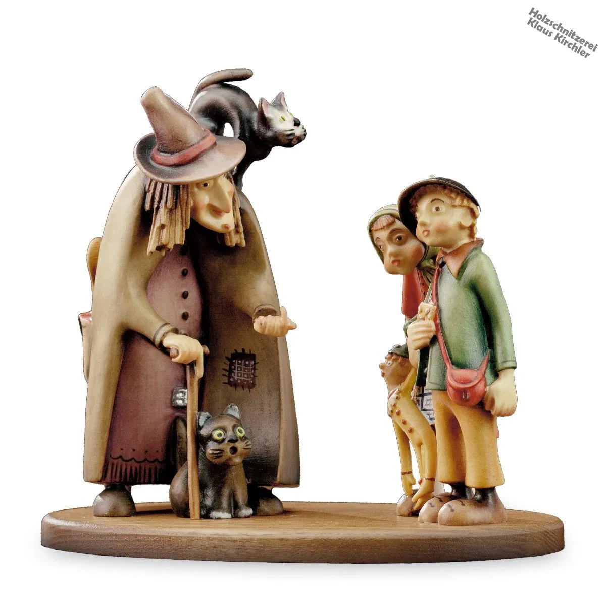 Haensel und Gretel (mit Sockel)