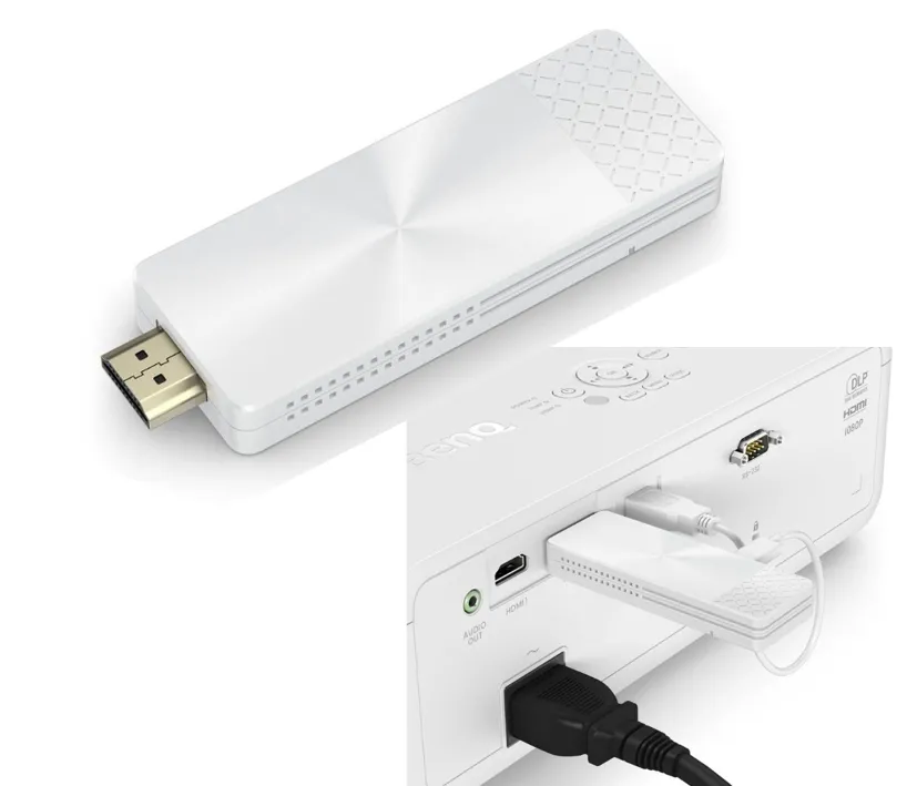 HDMI FUNK Adapter Apple Android Windows Chrome auf Fernseher Beamer darstellen