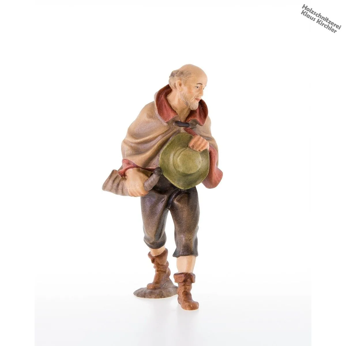 Pastore con cappello e corno