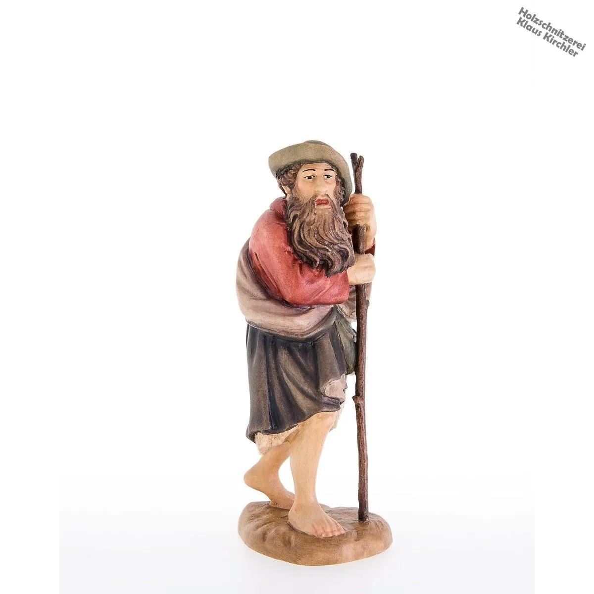 Shepherd with walking-stick