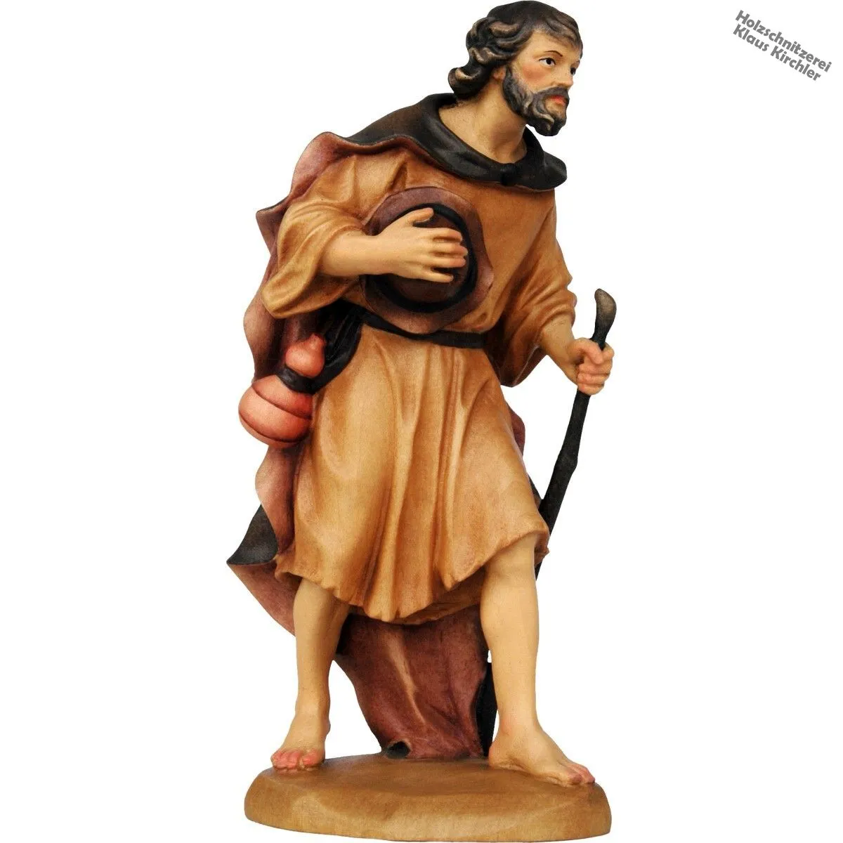 Hirte mit Stock u.Hut