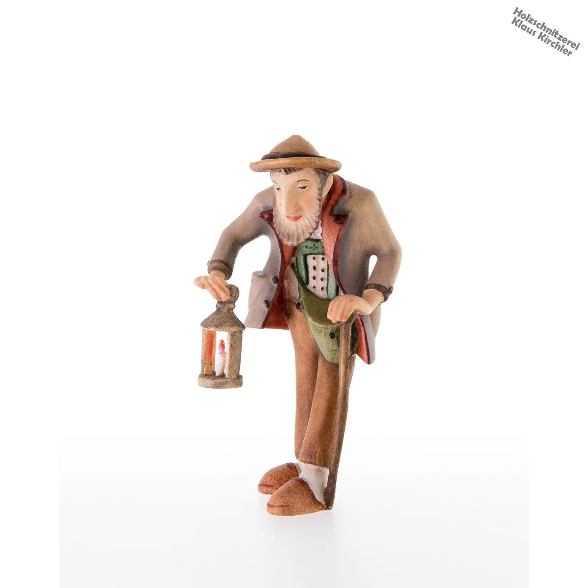 Hl. Josef mit Stock und Laterne