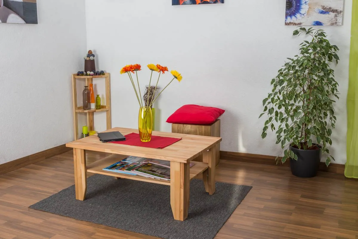 Couchtisch klein Kernbuche