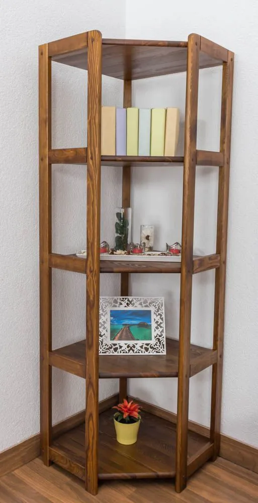 Holz Eckregal