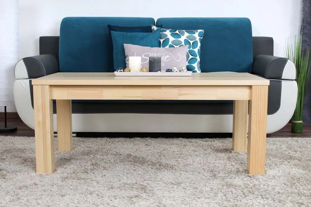 Massivholz Couchtisch