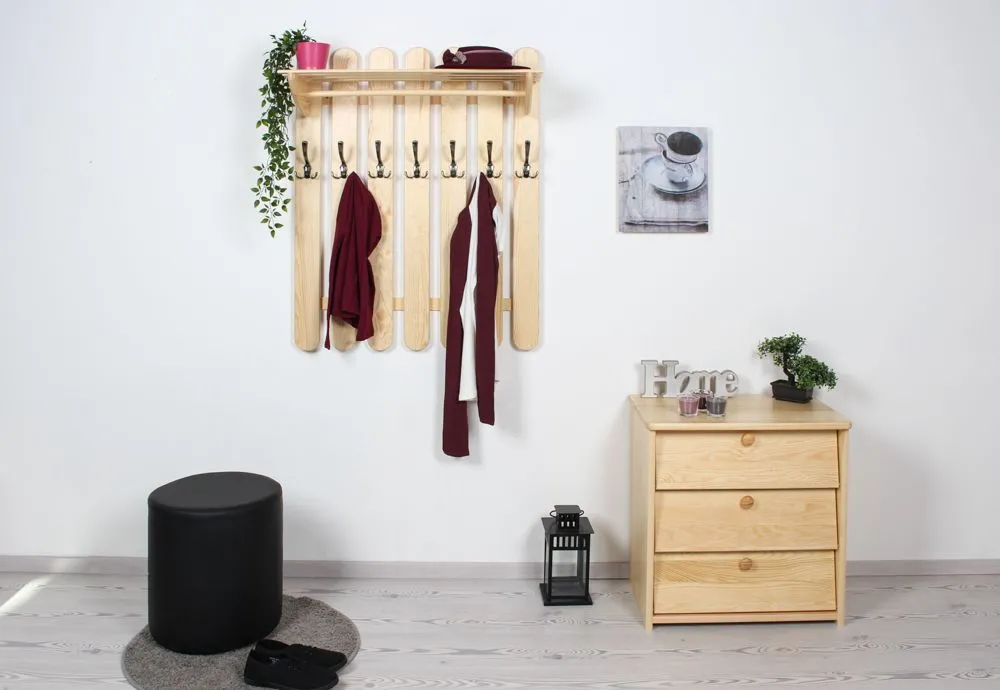 Wandgarderobe 80 cm breit