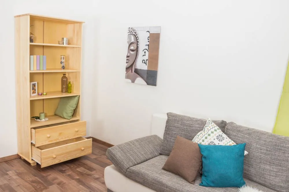 Bücherregal Kiefer massiv