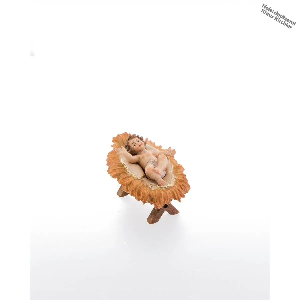 Infant Jesus with cradle -2 2 pieces