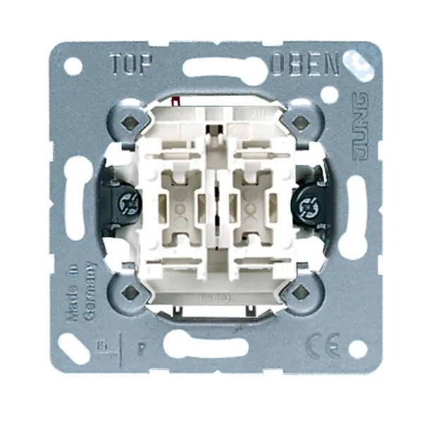 Jung 2-fach Schalter-Einsatz 505U Doppelschalter