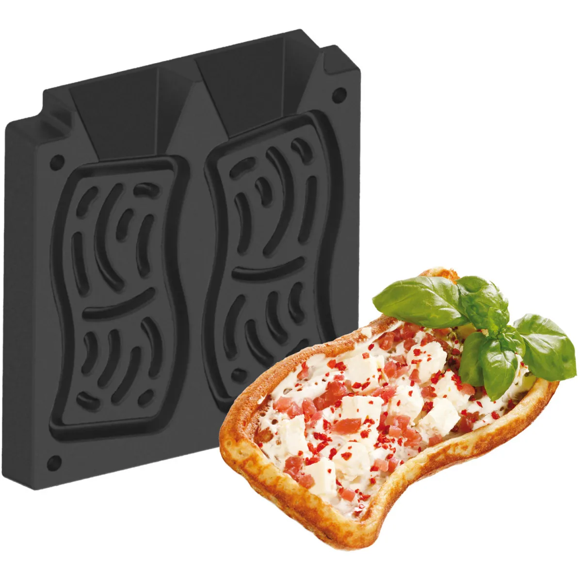 Neumärker Kartoffel-Waffel Backplattensatz