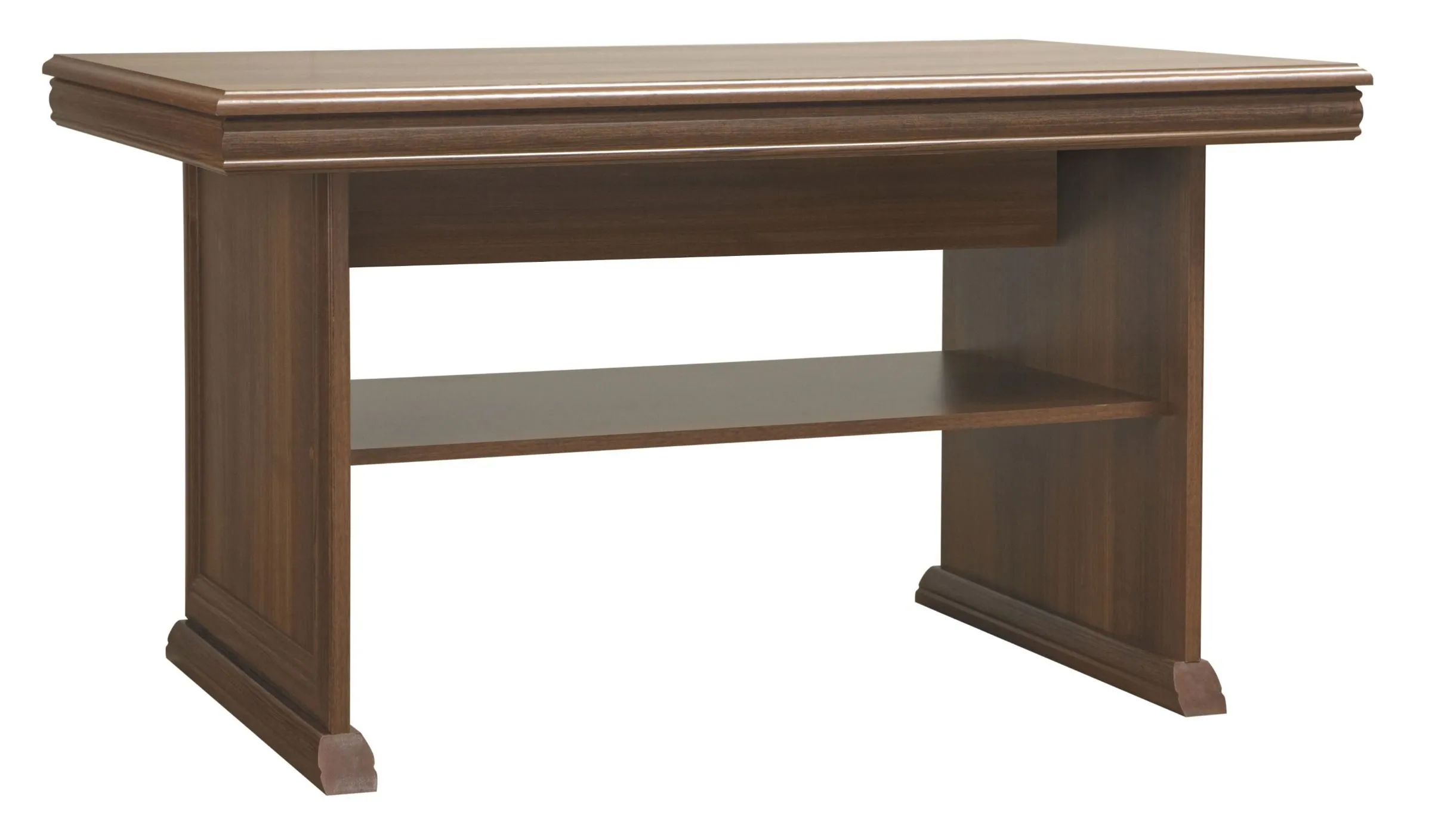 Couchtisch Sentis 21, Farbe: Dunkelbraun - 53 x 125 x 65 cm (H x B x T)