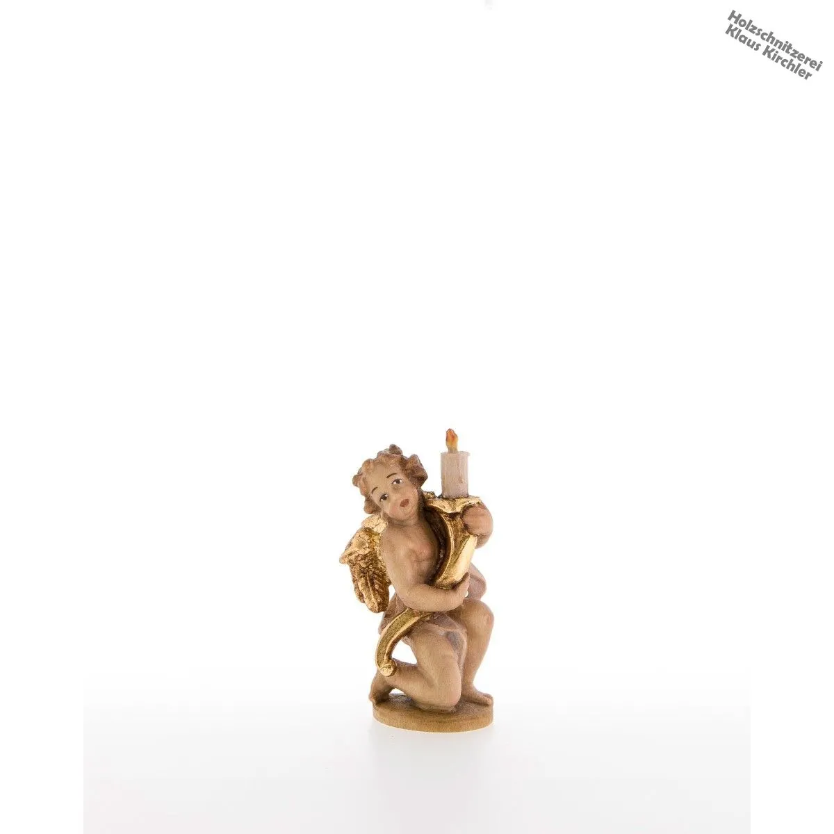 Kniender Engel mit Fuellhorn (links)