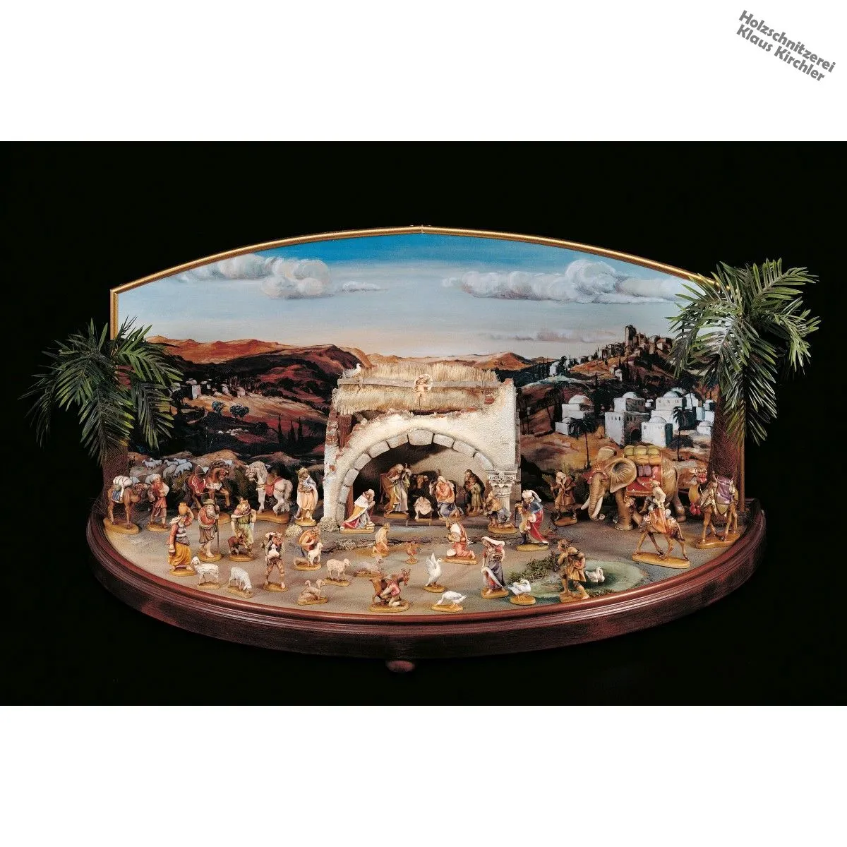 Krippensatz 40-tlg.+Landschaftskrippe